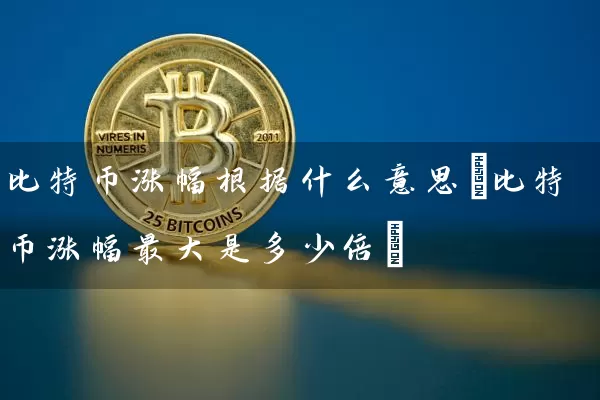 比特币涨幅根据什么意思(比特币涨幅最大是多少倍)