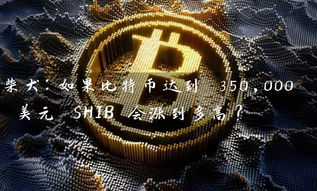 柴犬：如果比特币达到 350,000 美元 SHIB 会涨到多高？