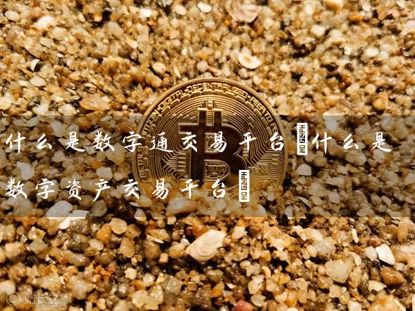 什么是数字通交易平台(什么是数字资产交易平台)