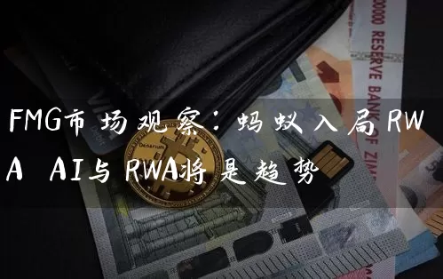 FMG市场观察：蚂蚁入局RWA AI与RWA将是趋势