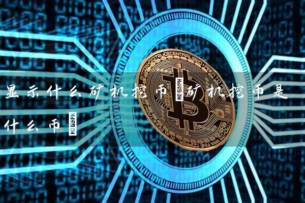 显示什么矿机挖币(矿机挖币是什么币)