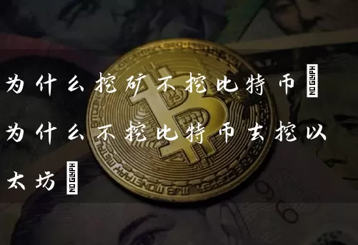 为什么挖矿不挖比特币(为什么不挖比特币去挖以太坊)